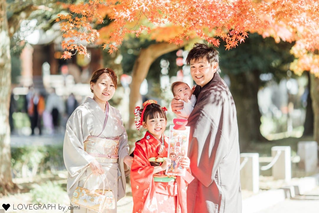 ラブグラフの【七五三】着物セットプラン